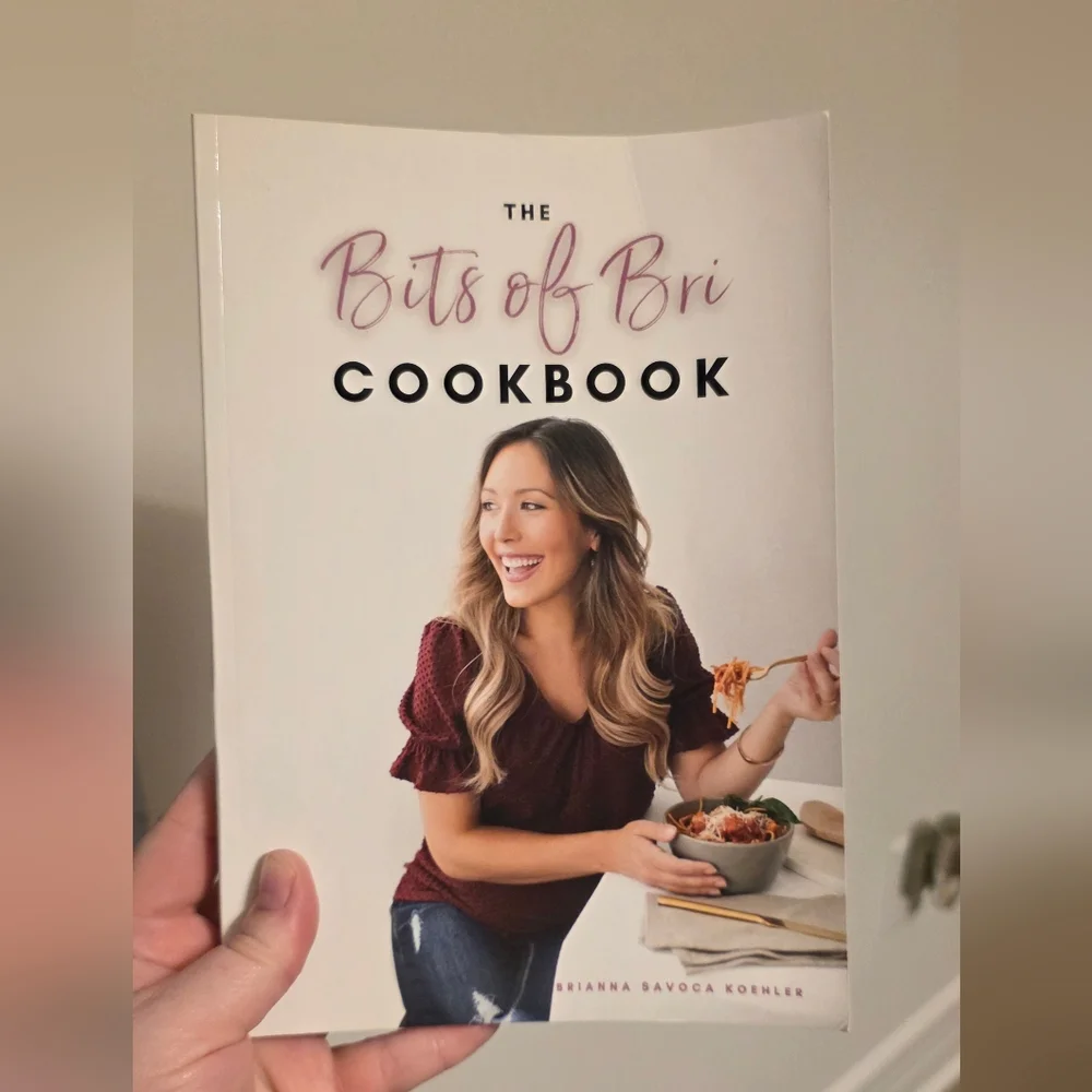 Bits of Bri Cookbook - Burgundy Cover